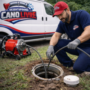 Atendimento desentupidora Goiânia e região